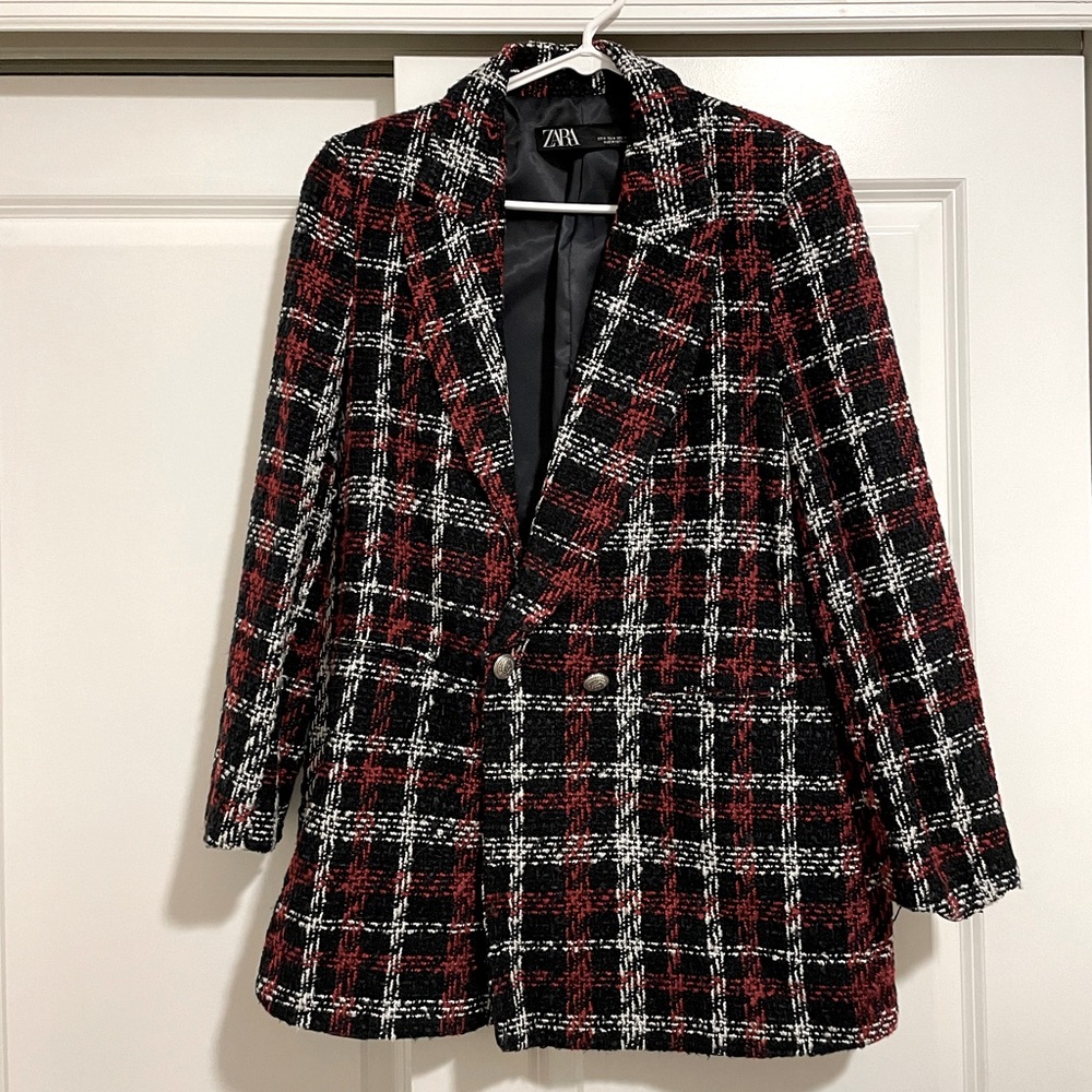 Zara double breasted blazer